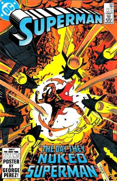 Superman (1939)(V.O anglais) - tome 393 - The Day they Nuked Superman!