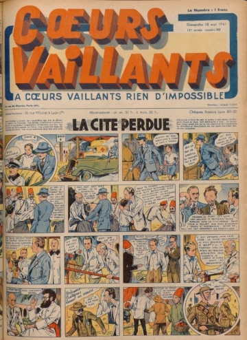 Coeurs Vaillants (Périodique - Année 1941) - Coeurs vaillants n°20
