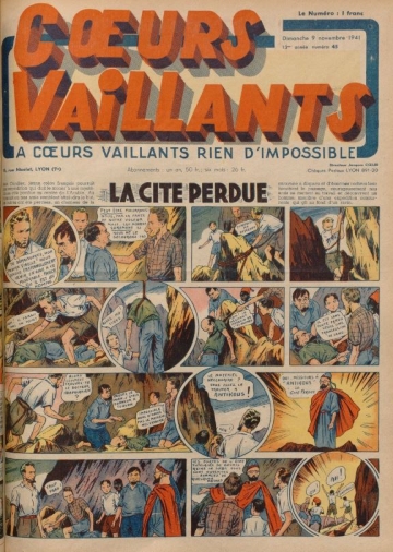 Coeurs Vaillants (Périodique - Année 1941) - Coeurs vaillants n°45