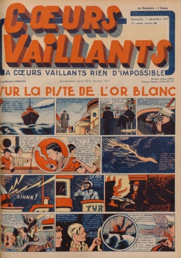 Coeurs Vaillants (Périodique - Année 1941) - Coeurs vaillants n°48
