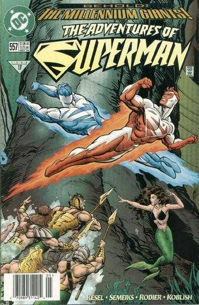 The Adventures of Superman (1987)(V.O. anglais) - tome 557 - Behold! The Millennium Giants!