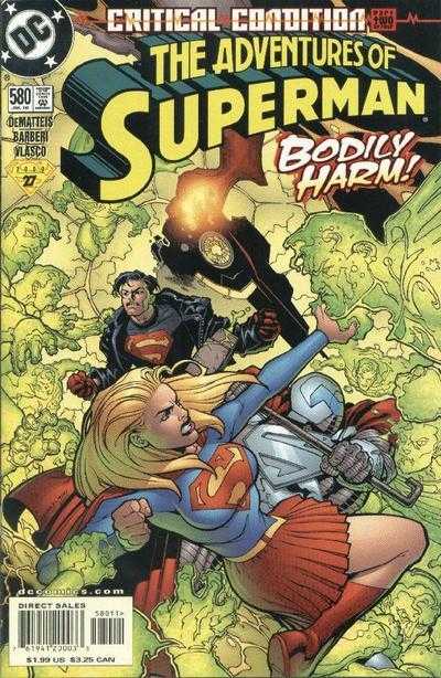The Adventures of Superman (1987)(V.O. anglais) - tome 580 - Critical Condition, Part 2 : Green Universe