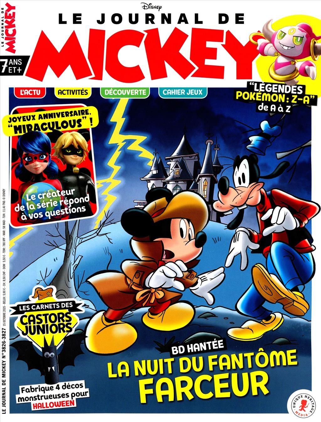 Le journal de Mickey (Nouvelle série) - Le journal de Mickey n°3826-3827
