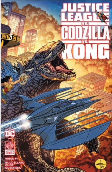 Justice League vs. Godzilla vs. Kong (2023)(V.O. anglais) - Justice League vs. Godzilla vs. Kong n°1