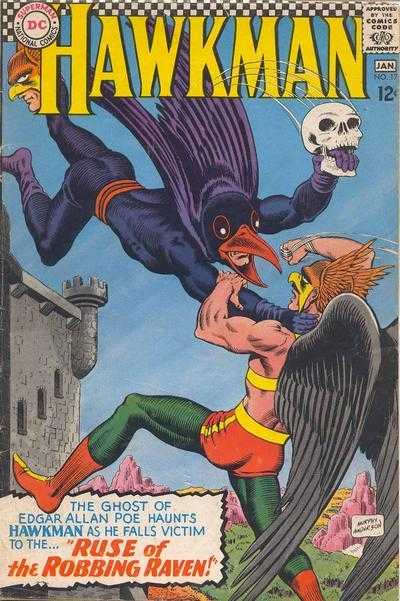 Hawkman (1964)(V.O. anglais) - tome 17 - Ruse of the Robbing Raven, Enigma of the Escape-Happy Jewel Thieves