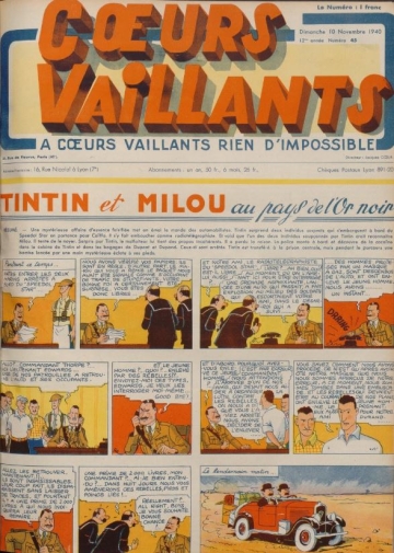 Coeurs Vaillants (Périodique - Année 1940) - Coeurs vaillants n°45