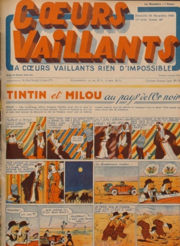 Coeurs Vaillants (Périodique - Année 1940) - Coeurs vaillants n°47