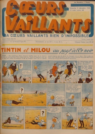Coeurs Vaillants (Périodique - Année 1940) - Coeurs vaillants n°49