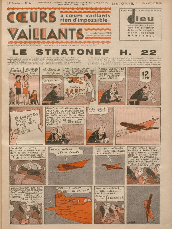 Coeurs Vaillants (Périodique - Année 1938) - Coeurs vaillants n°5