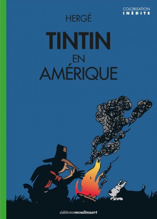 Tintin (Éditions Casterman n&b colorisée) - tome 3 - Tintin en Amérique