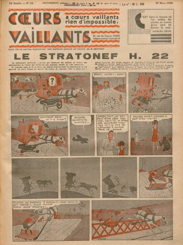 Coeurs Vaillants (Périodique - Année 1938) - Coeurs vaillants n°13