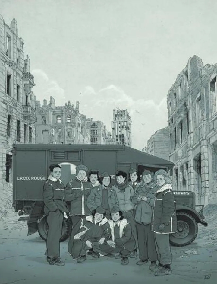 L'escadron bleu, 1945 - L'escadron bleu, 1945 - TL