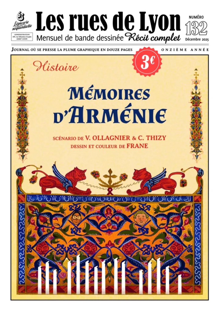 Les rues de Lyon - tome 132 - Mémoires d'Arménie