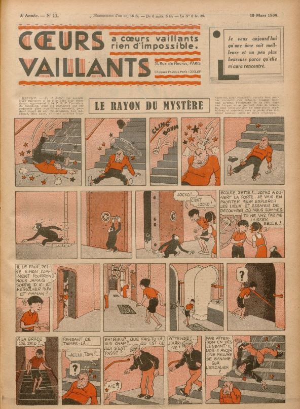 Coeurs Vaillants (Périodique - Année 1936) - Coeurs vaillants n°11