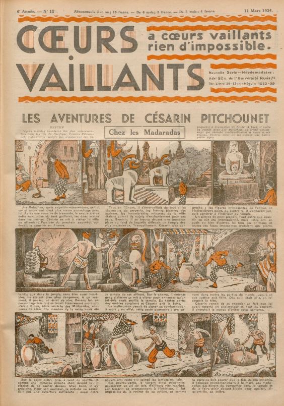 Coeurs Vaillants (Périodique - Année 1934) - Coeurs vaillants n°11