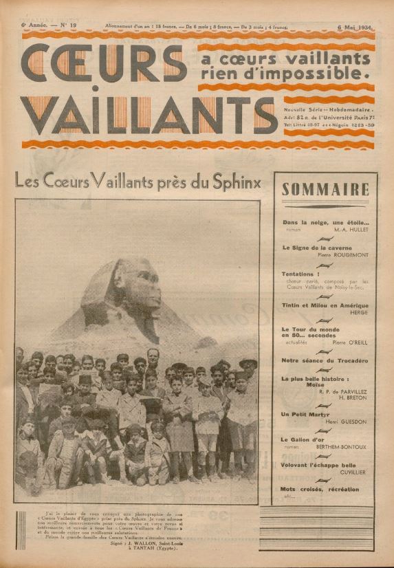 Coeurs Vaillants (Périodique - Année 1934) - Coeurs vaillants n°19