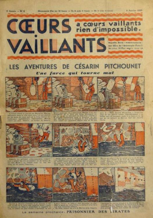 Coeurs Vaillants (Périodique - Année 1933) - Coeurs vaillants n°2