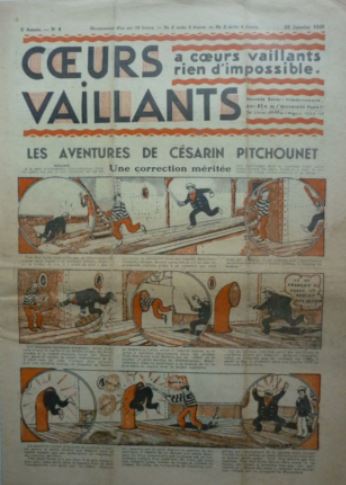 Coeurs Vaillants (Périodique - Année 1933) - Coeurs vaillants n°4