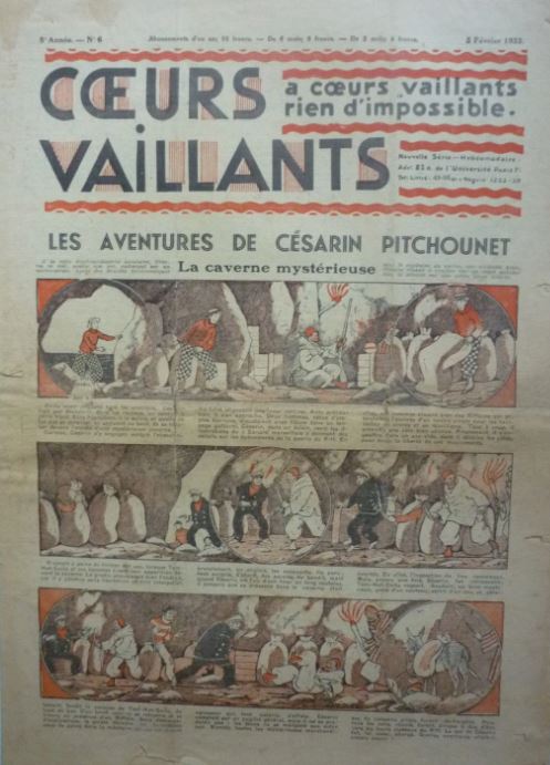 Coeurs Vaillants (Périodique - Année 1933) - Coeurs vaillants n°6