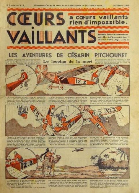Coeurs Vaillants (Périodique - Année 1933) - Coeurs vaillants n°9