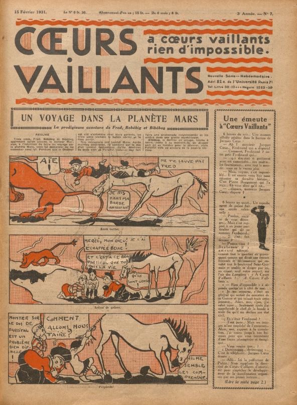 Coeurs Vaillants (Périodique - Année 1931) - Coeurs vaillants n°7