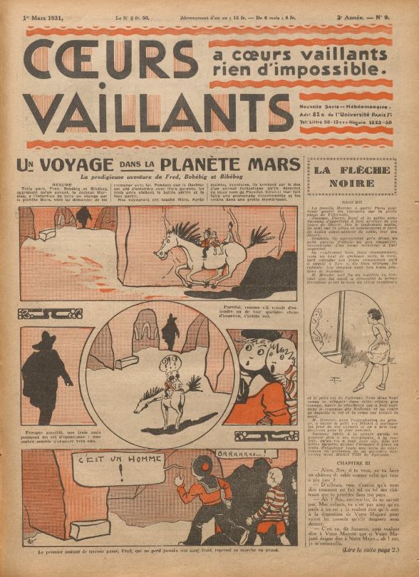 Coeurs Vaillants (Périodique - Année 1931) - Coeurs vaillants n°9