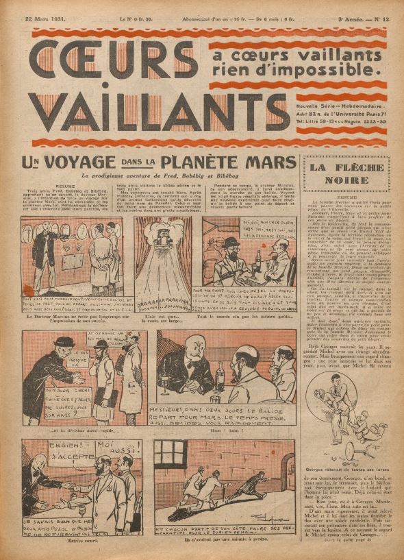 Coeurs Vaillants (Périodique - Année 1931) - Coeurs vaillants n°12