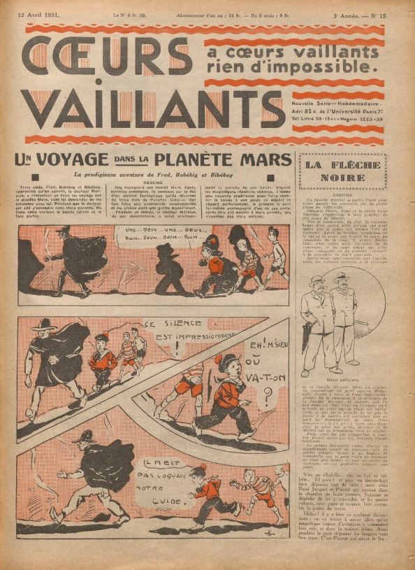Coeurs Vaillants (Périodique - Année 1931) - Coeurs vaillants n°15