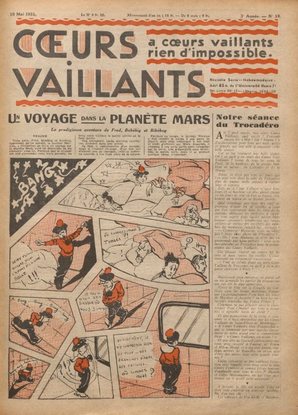 Coeurs Vaillants (Périodique - Année 1931) - Coeurs vaillants n°19