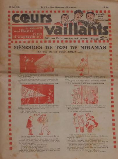 Coeurs Vaillants (Périodique - Année 1930) - Coeurs vaillants n°24