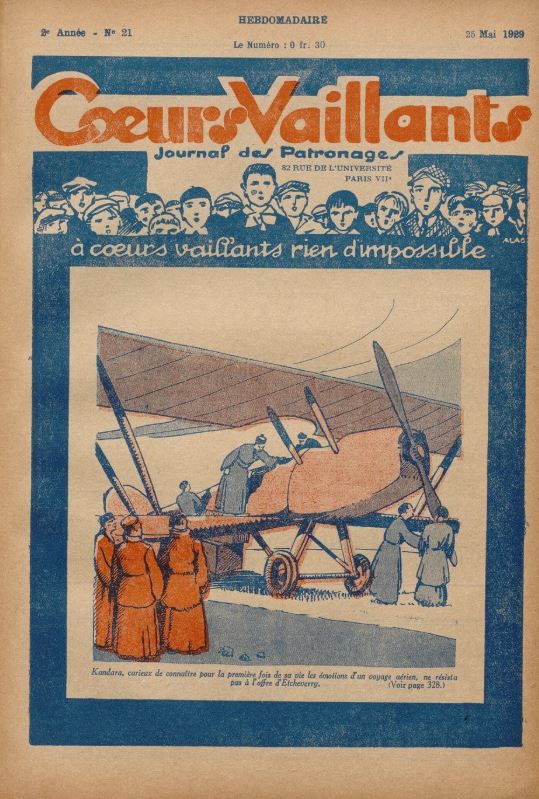 Coeurs Vaillants (Périodique - Année 1929) - Coeurs vaillants n°21