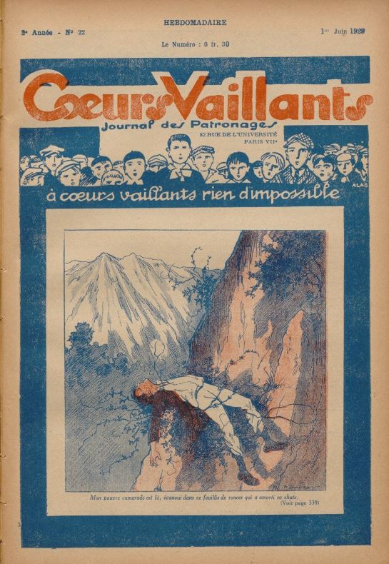 Coeurs Vaillants (Périodique - Année 1929) - Coeurs vaillants n°22