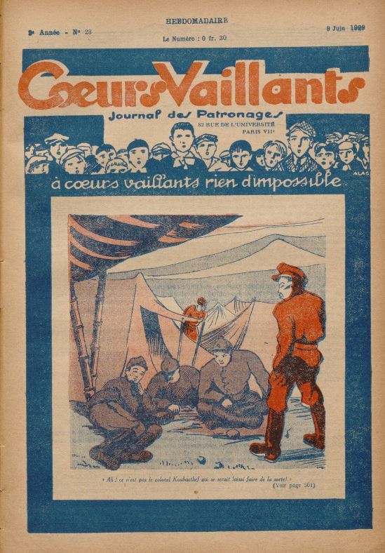 Coeurs Vaillants (Périodique - Année 1929) - Coeurs vaillants n°23