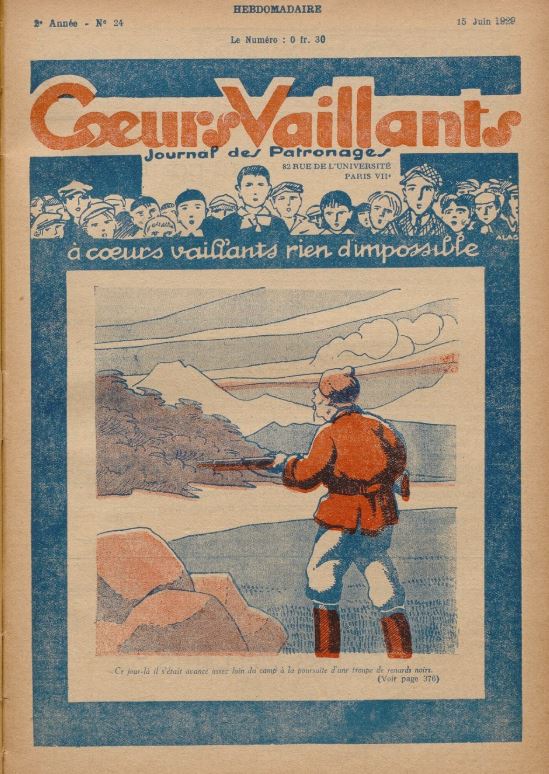 Coeurs Vaillants (Périodique - Année 1929) - Coeurs vaillants n°24