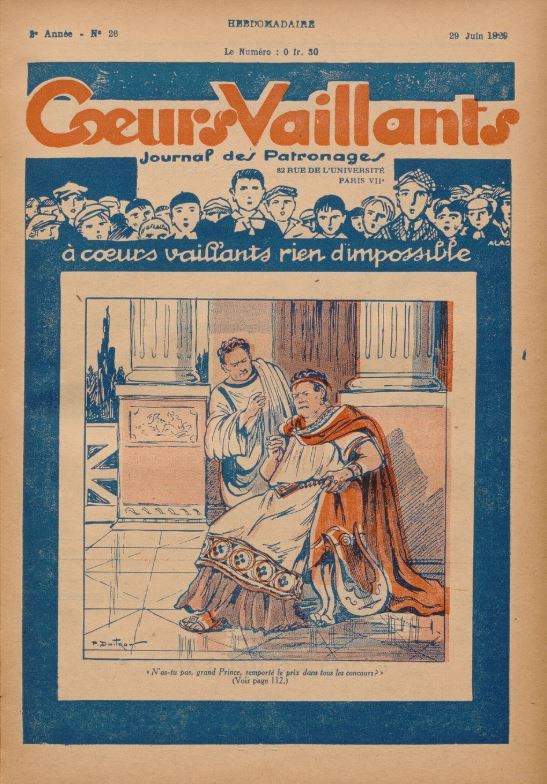 Coeurs Vaillants (Périodique - Année 1929) - Coeurs vaillants n°26