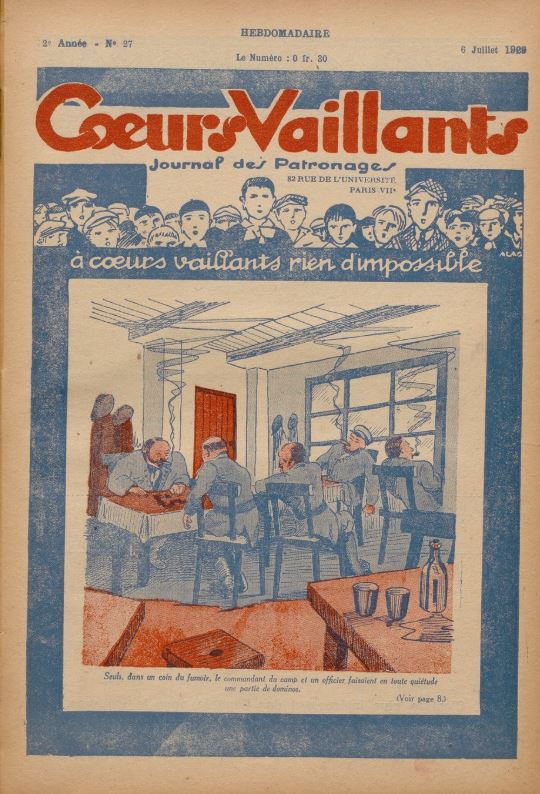 Coeurs Vaillants (Périodique - Année 1929) - Coeurs vaillants n°27