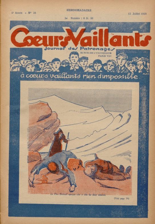 Coeurs Vaillants (Périodique - Année 1929) - Coeurs vaillants n°28
