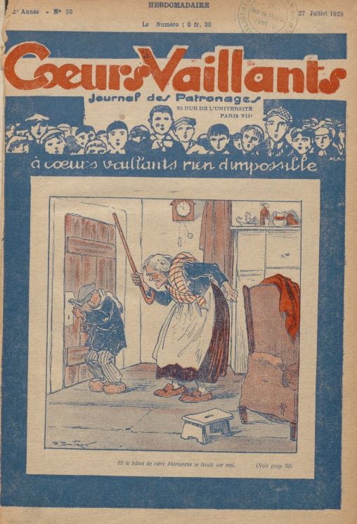 Coeurs Vaillants (Périodique - Année 1929) - Coeurs vaillants n°30