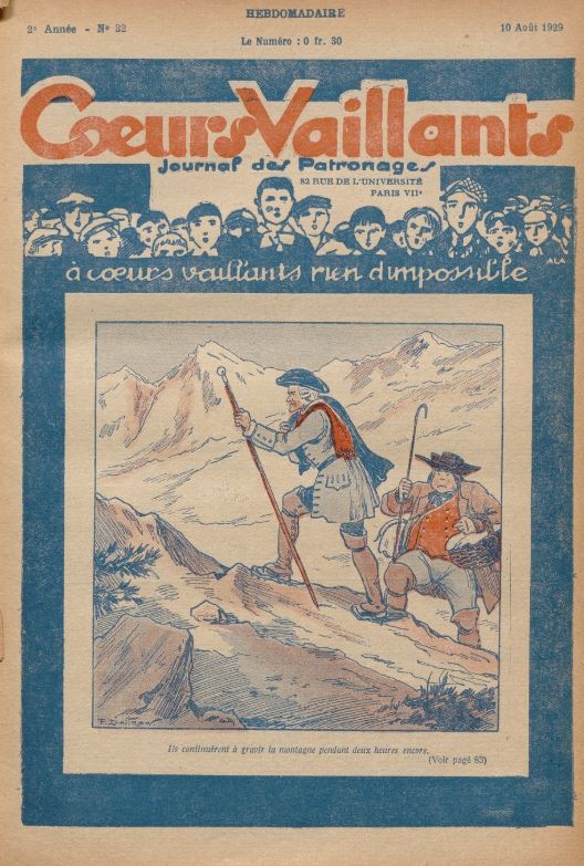 Coeurs Vaillants (Périodique - Année 1929) - Coeurs vaillants n°32