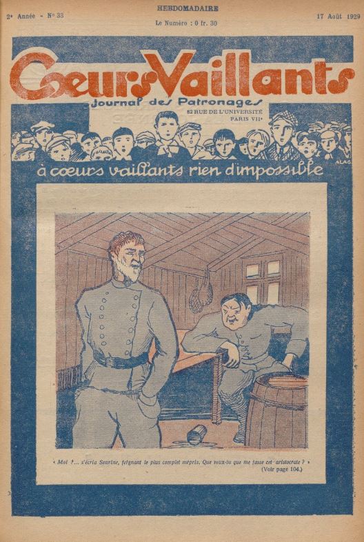 Coeurs Vaillants (Périodique - Année 1929) - Coeurs vaillants n°33