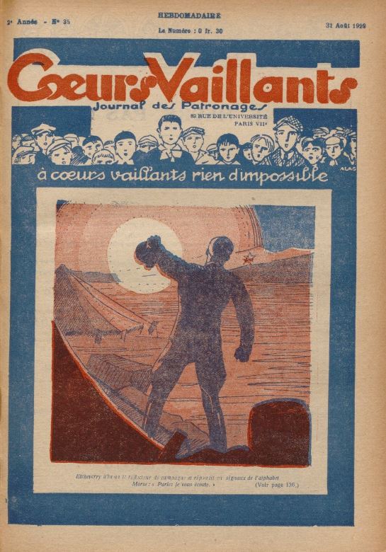 Coeurs Vaillants (Périodique - Année 1929) - Coeurs vaillants n°35