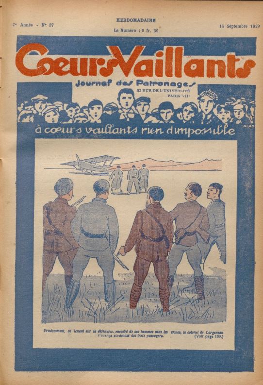 Coeurs Vaillants (Périodique - Année 1929) - Coeurs vaillants n°37