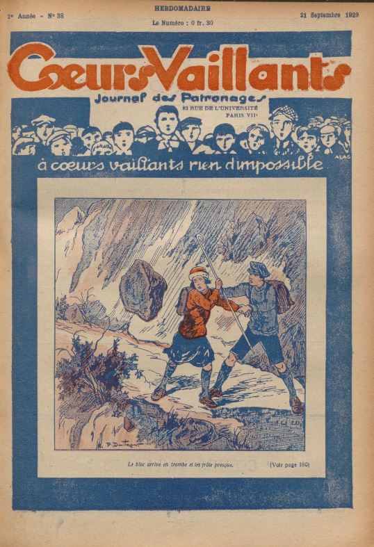 Coeurs Vaillants (Périodique - Année 1929) - Coeurs vaillants n°38