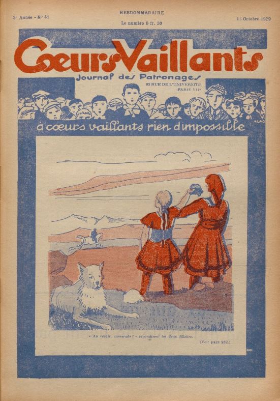 Coeurs Vaillants (Périodique - Année 1929) - Coeurs vaillants n°41