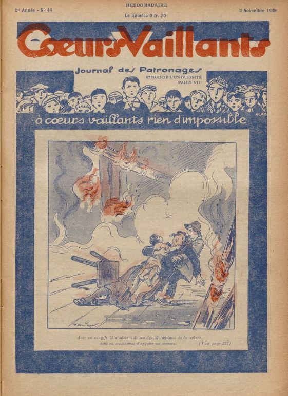 Coeurs Vaillants (Périodique - Année 1929) - Coeurs vaillants n°44