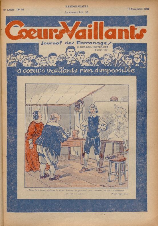 Coeurs Vaillants (Périodique - Année 1929) - Coeurs vaillants n°46