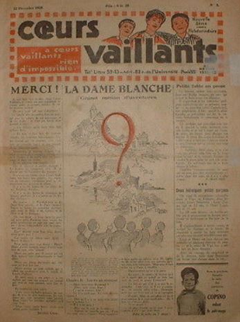 Coeurs Vaillants (Périodique - Année 1929) - tome 53 - Coeurs vaillants n°3