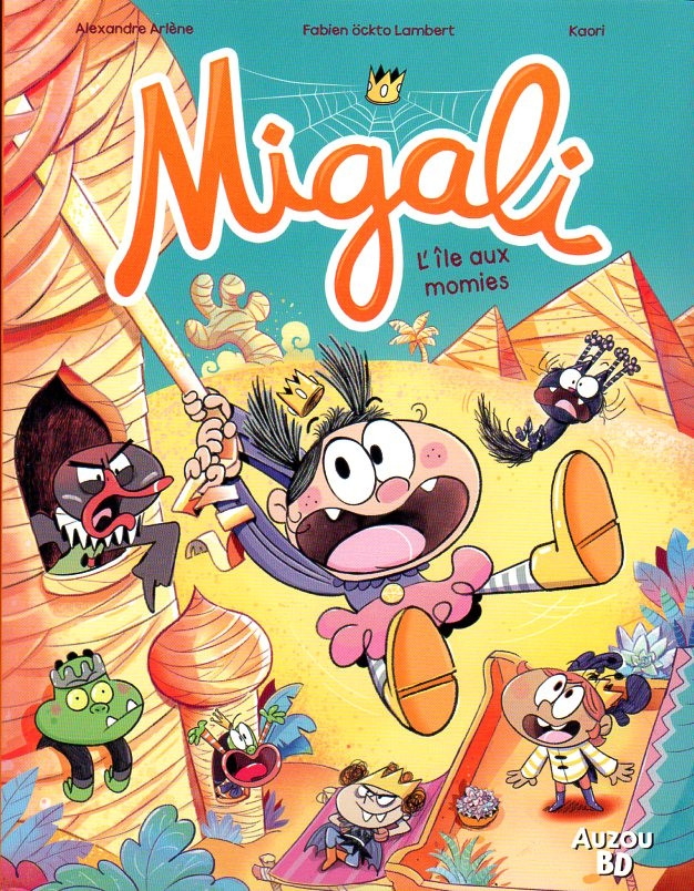 Migali - tome 8 - L'île aux momies