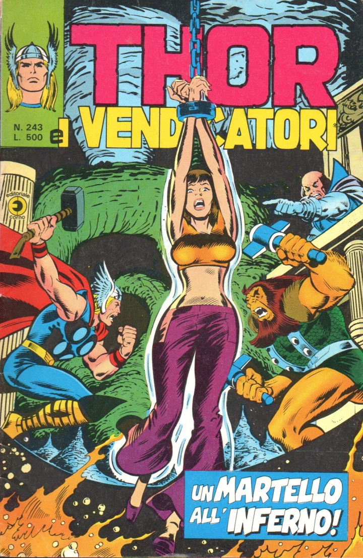 Thor (en italien : Il mitico Thor - Editoriale Corno) - tome 243 - Un martello all'inferno