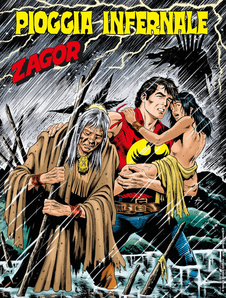 Zagor mensile (V.O. italien) - tome 709 - Pioggia infernale